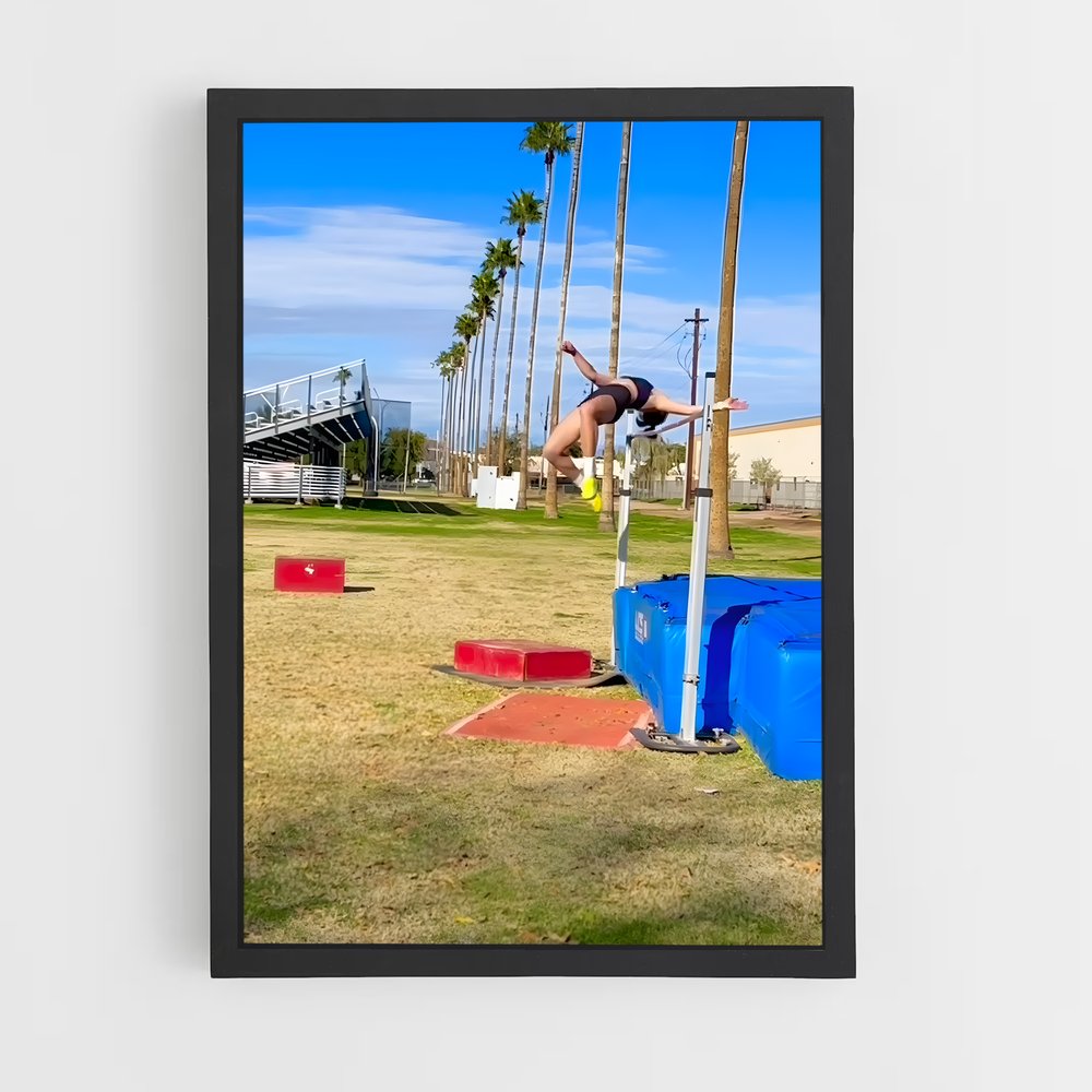 Poster Saut de Parc – affiche Athlétisme (vue 2)